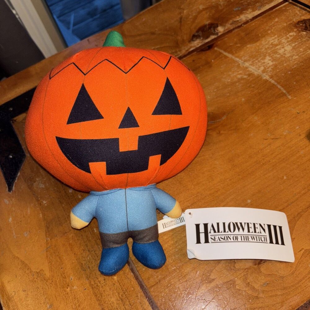 Halloween III Season of the Witch Plush 10" Horror Villain Pumpkin Head